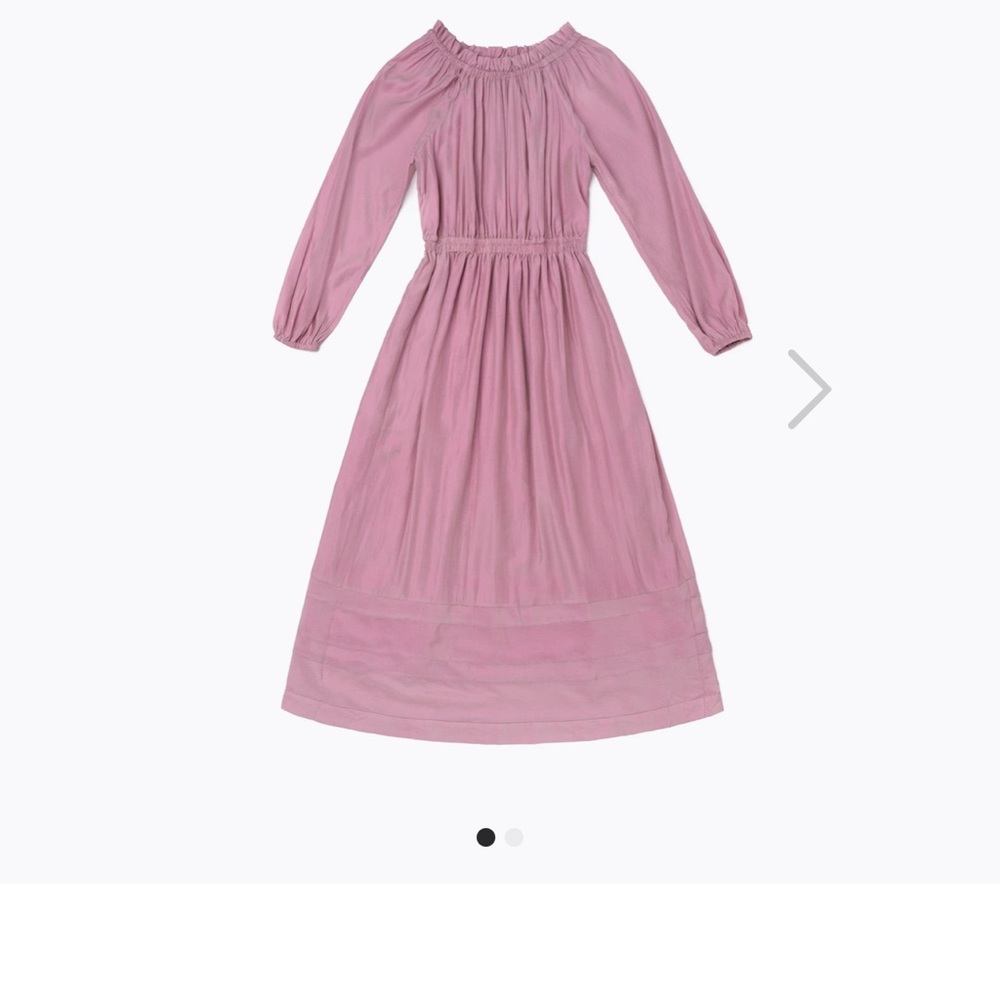 BURU NWT on and off the shoulder midi- pink luxes